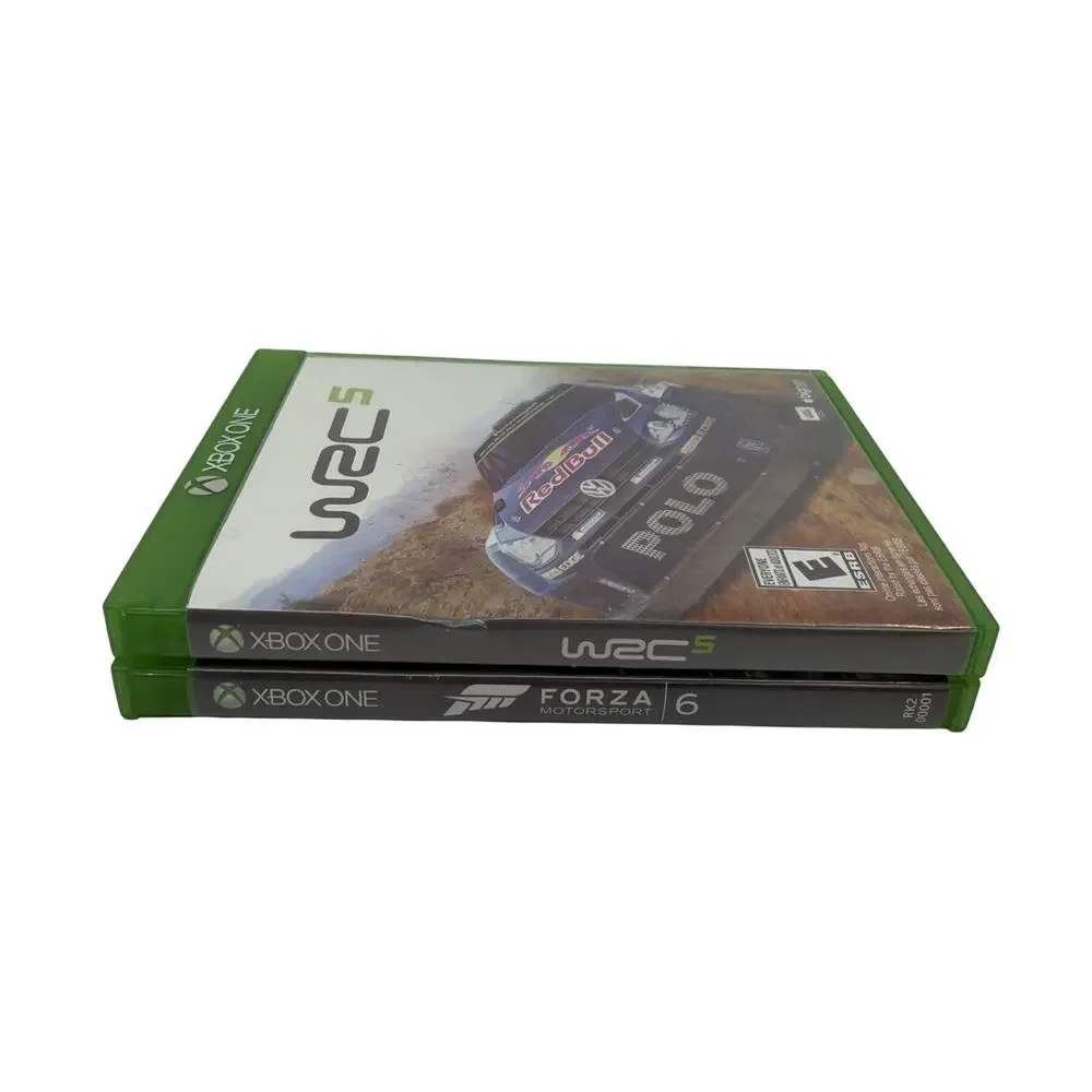 Xbox One Forza Motorsport 6 & WRC 5 FIA World Rally Championship Game Lot